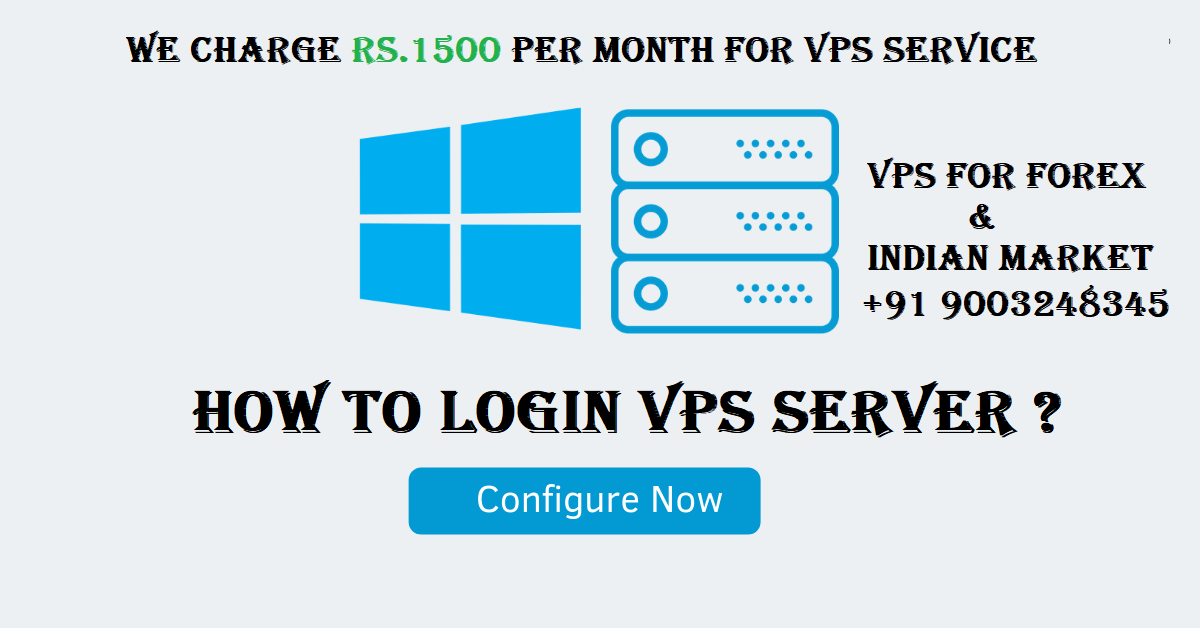 How to Login VPS Server for Forex market